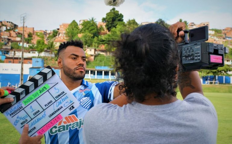 Elenco Azulino participa do Media Day do Grupo Globo