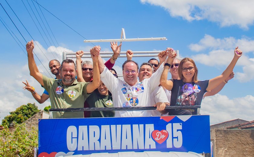 Em caravana por oito povoados de Arapiraca, prefeito Luciano destaca avanços no meio rural