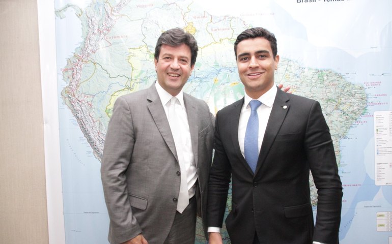 JHC garante com Ministro da Saúde aumento da verba de custeio para a Saúde dos Municípios
