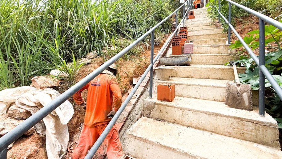 Programa Brota na Grota avança com obras no bairro São Jorge