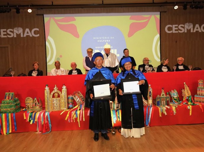 Cesmac entrega títulos inéditos de Mestre de Notório Saber a mestres da cultura popular