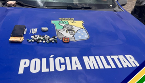 policia militar drogas / Foto: Reprodução: Foto SSP