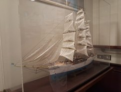 Maquete do Cisne Branco.