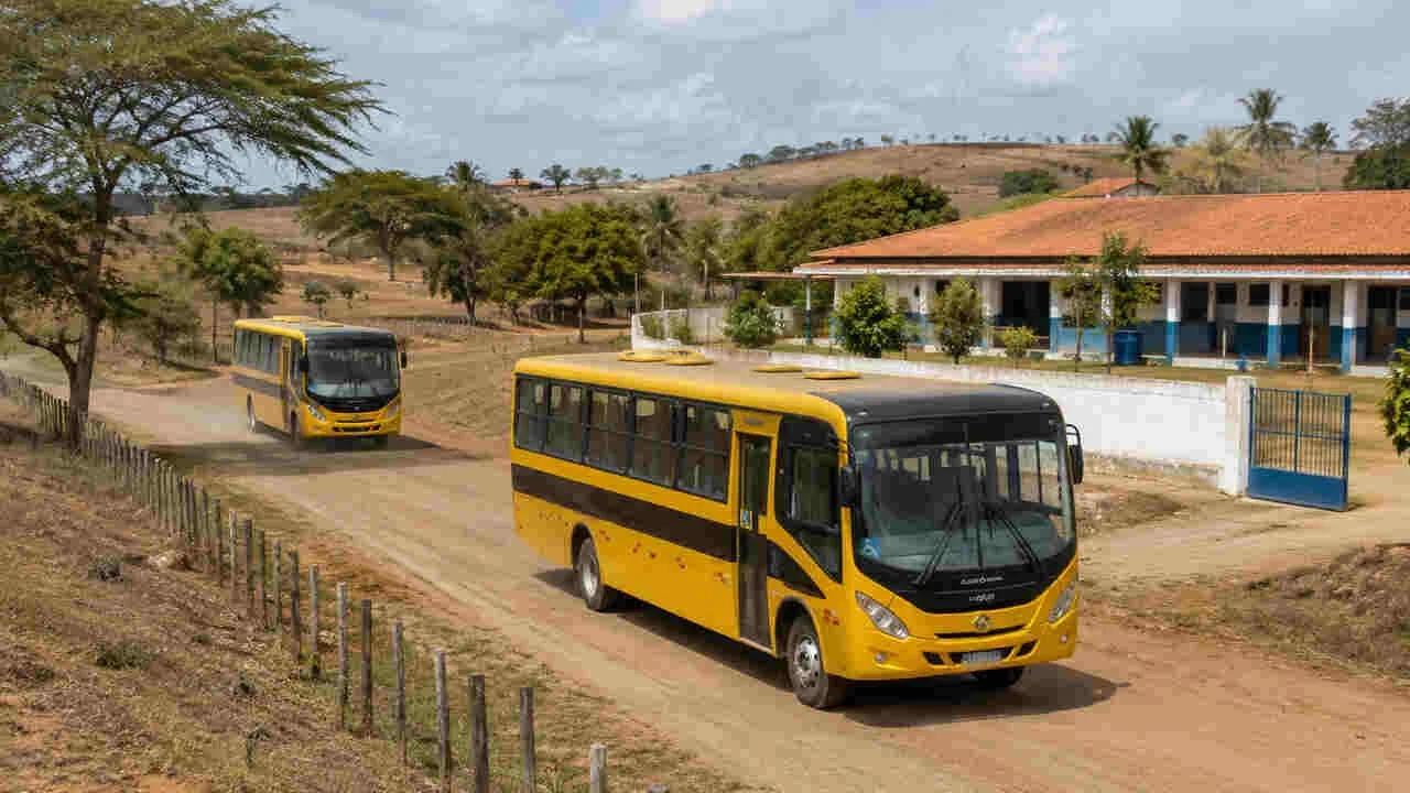 Coité do Nóia homologa registro de preços de R$ 4,46 milhões para transporte escolar