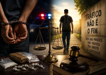 Prisão por tráfico de drogas: nem toda prisão significa permanecer na cadeia