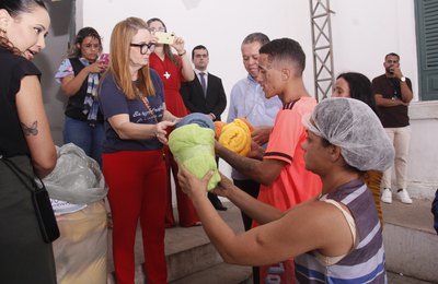 TJAL distribui donativos para Casa de Ranquines, Casa São Luís e Abrigo São Vicente de Paula