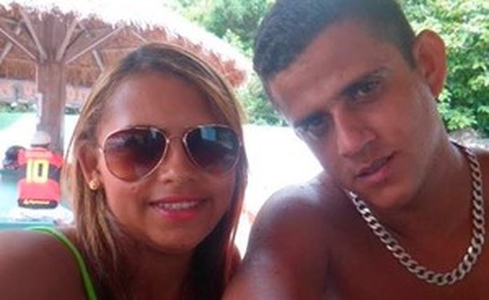 Maria Flávia e seu ex-namorado, Junior Tenorio