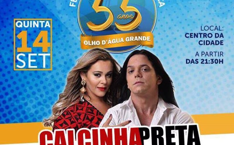 Prefeitura de Olho D’Água Grande anuncia programação do 55º aniversário de emancipação