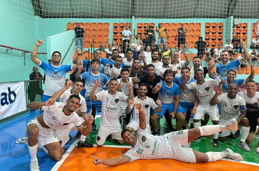 Em conquista inédita para o futsal alagoano, Esporte Clube Traipu garante vaga na 1ª divisão da Taça de Futsal