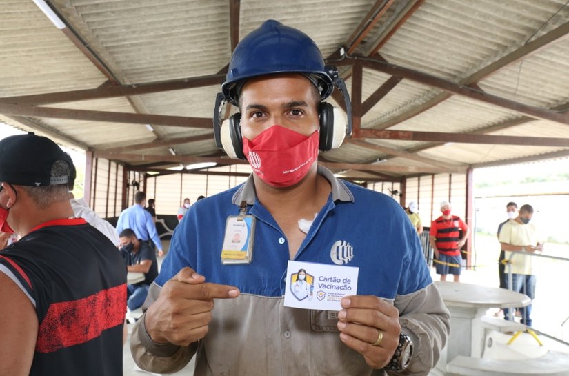 Prefeitura de Marechal inicia 2ª dose de vacinação em cerca de 3 mil trabalhadores, no Polo Industrial