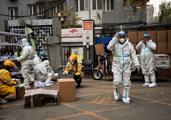 Grandes protestos contra a Covid-19 se espalham pela China