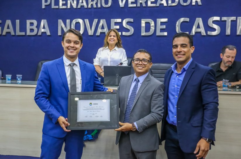 Câmara reconhece trajetória do ex-vereador e pastor Oliveira Lima com Comenda Mário Guimarães