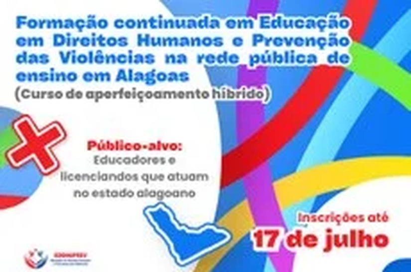Ifal oferta formação continuada em Educação em Direitos Humanos e Prevenção das Violências