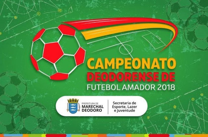 Semifinais do Campeonato Deodorense de Futebol Amador acontecem domingo