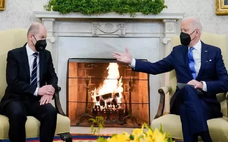 Biden e Scholz expressaram determinação para apoio à Ucrânia, diz Casa Branca