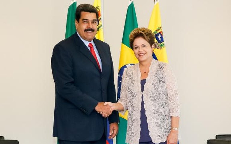 Maduro quer ampliar relações com Brasil e pede respeito dos Estados Unidos