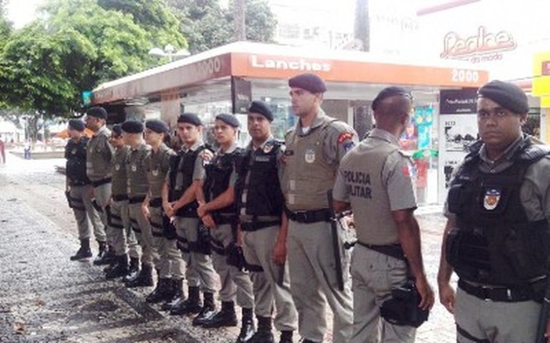 Alunos CFP reforçam policiamento em vários pontos de Arapiraca