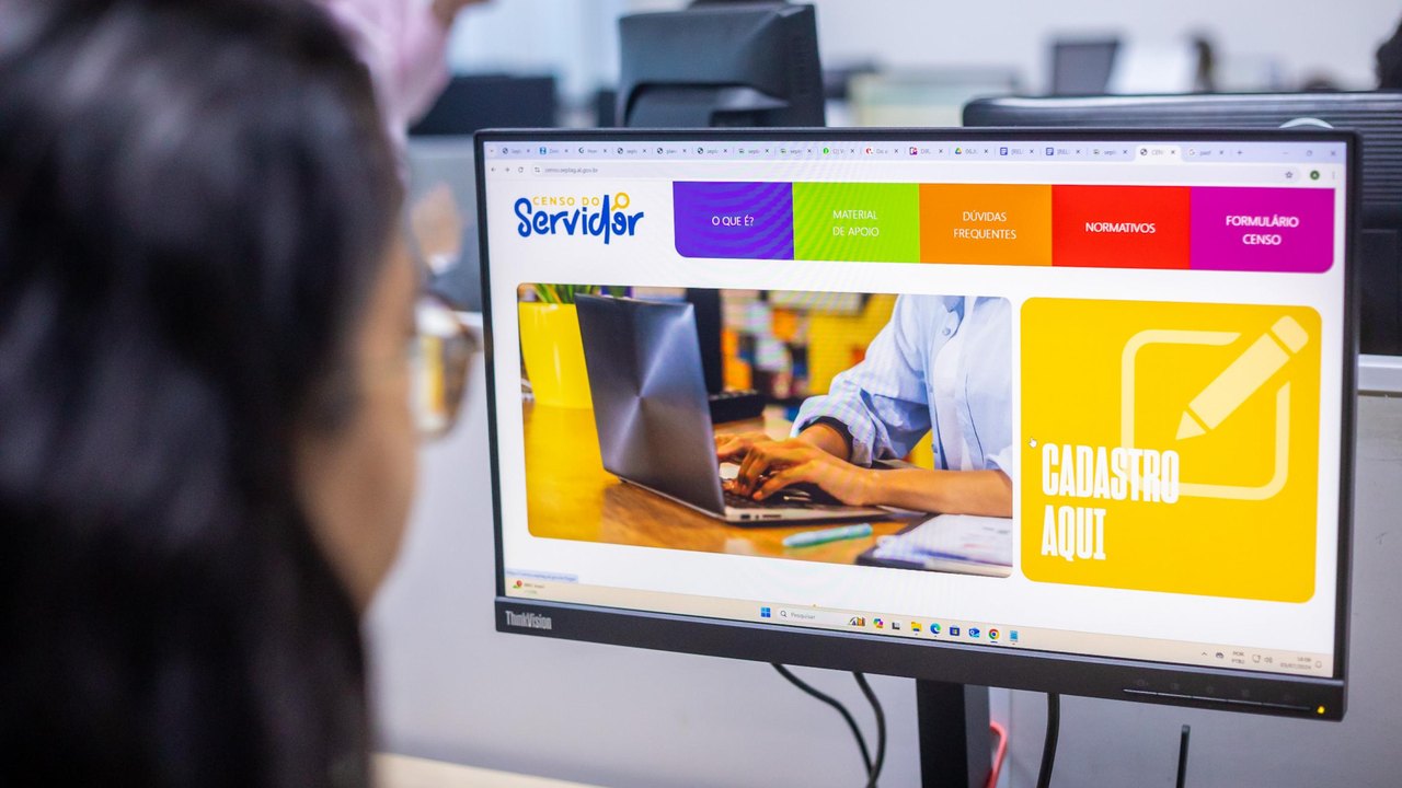 Censo do servidor estará disponível para preenchimento a partir desta segunda-feira (8)