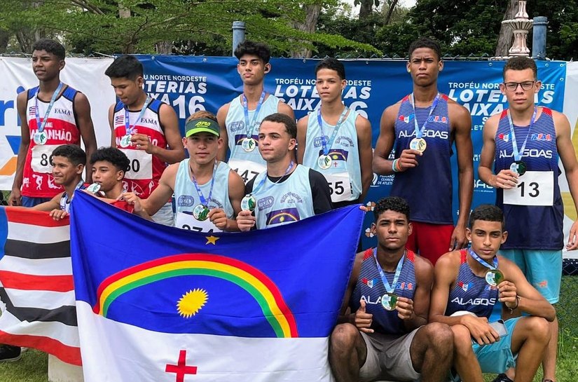 + Atletas: Estudantes de Coruripe sobem ao pódio em competição Norte/Nordeste