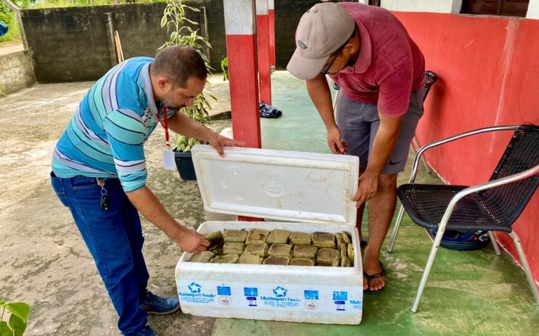 Agricultores de Penedo doam alimentos para desabrigados pelas chuvas