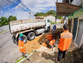 Afundamento de solo na Vila Saem foi provocado por ligação clandestina