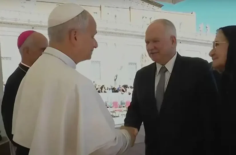 Antes de assumir presidência do STF, Fachin visita papa Leão XIV