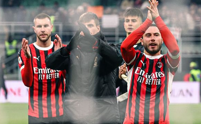 Milan 'atropela' o Sassuolo e garante classificação para as quartas da Copa da Itália