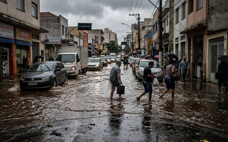 Inmet emite alertas de chuvas intensas para São Paulo e outros Estados