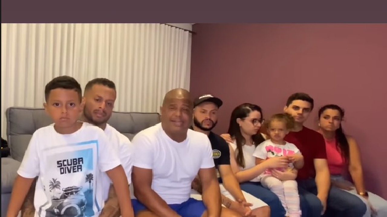 Após sequestro, Marcelinho Carioca posta vídeo ao lado da família: 'que bom estar de volta'; assista