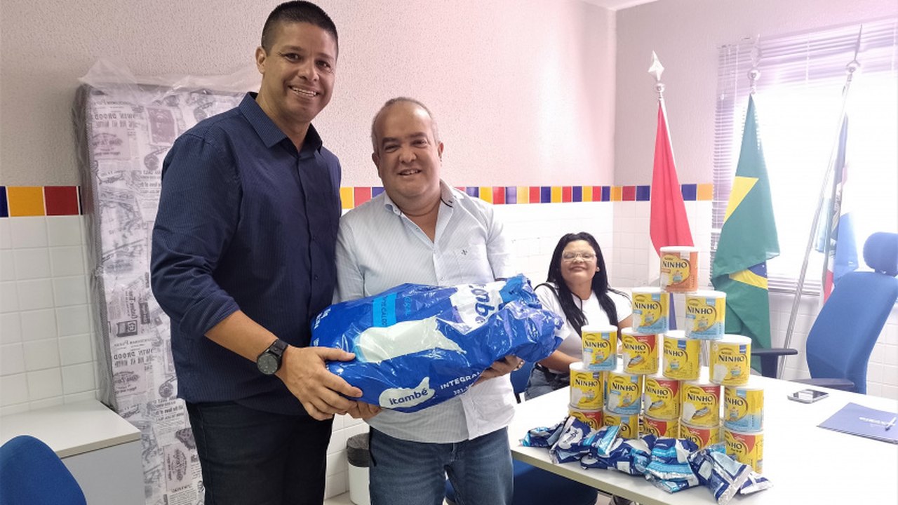 Doações de leite feitas por atletas do IronMan vão beneficiar 20 instituições em Maceió