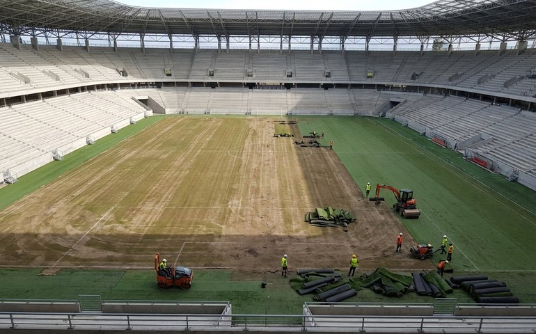 WTorre inicia troca do gramado sintético do Allianz Parque por R$ 11 milhões