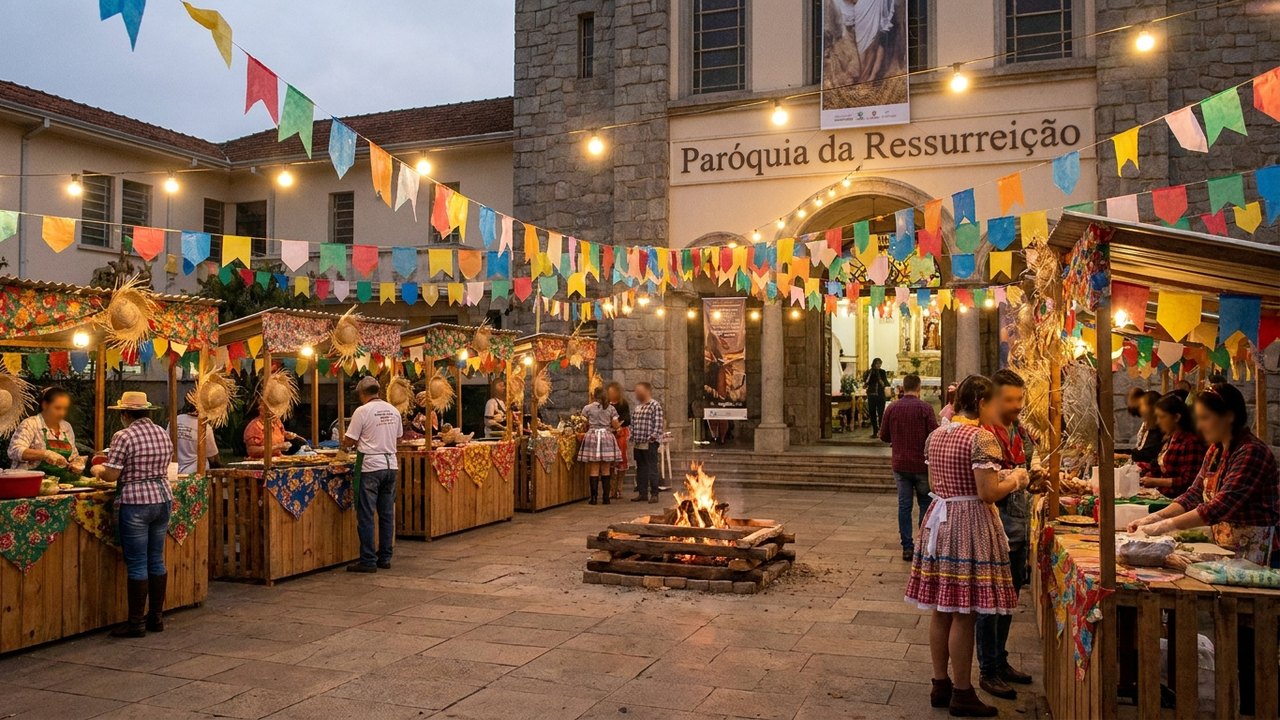 Paróquia da Ressurreição realizará tradicional arraiá neste mês