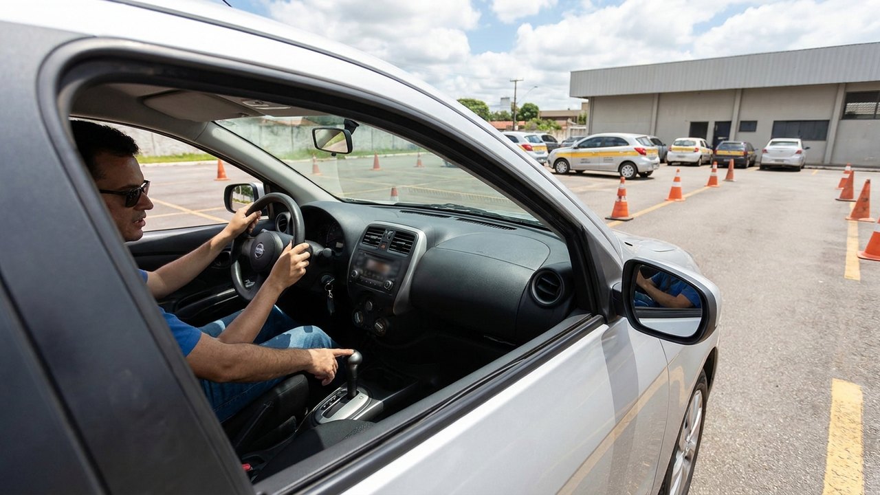 Detran permite uso de carro automático na formação de motoristas