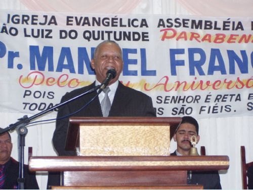 Aniversário do pastor Manoel Francisco em São Luiz do Quitunde