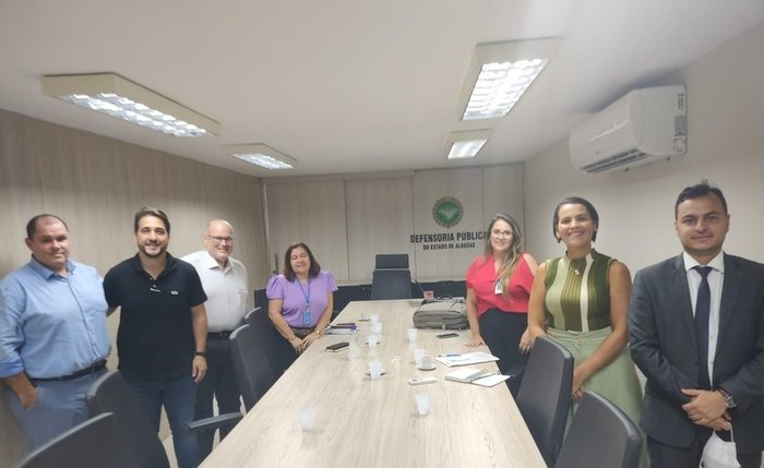 Reunião promovida pela Defensoria Pública do Estado de Alagoas