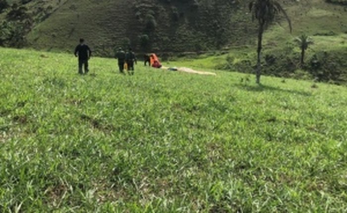 Acidente de parapente deixa um ferido no interior