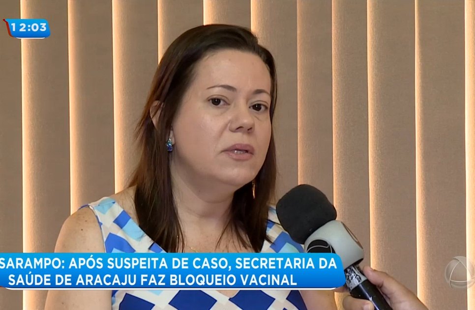 Sarampo Saúde Aracaju boqueio vacinal