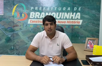 Branquinha irá fornecer kits de merenda escolar aos alunos matriculados na rede municipal