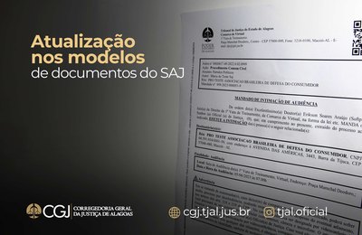 Unidades de 1º grau passam a utilizar novos modelos de documentos no SAJPG5