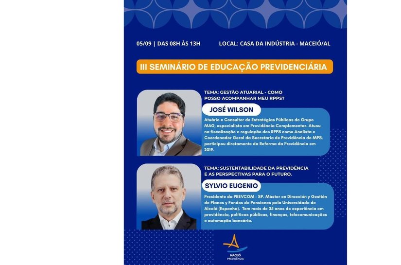 Seminário vai debater Educação Previdenciária na sexta (5)