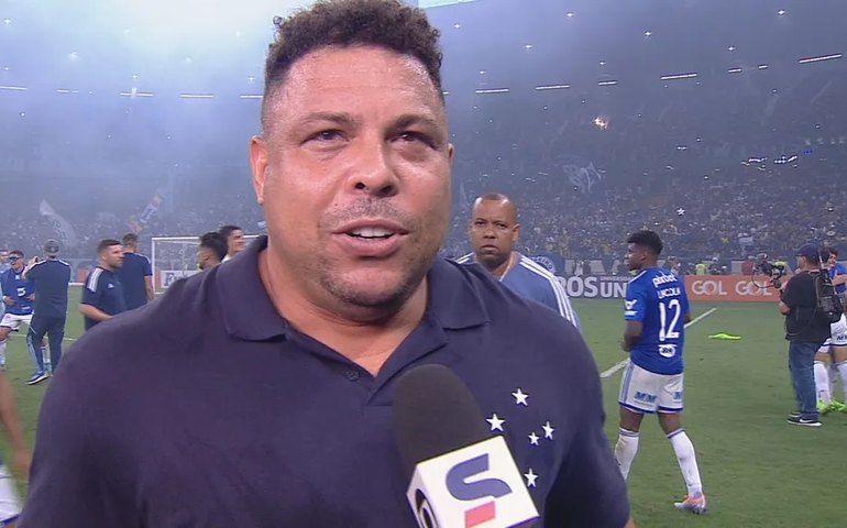 Ronaldo diz que acesso é a cereja do bolo no Cruzeiro: ‘Hoje é o dia da glória’