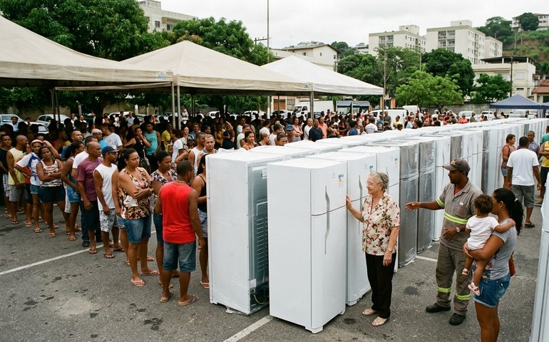 Concessionária sorteia 100 geladeiras para moradores de Niterói na próxima semana