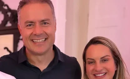 O senador e pré-candidato Renan Filho e a primeira-dama de União, Alane Menezes. - Foto: Reprodução/Instagram