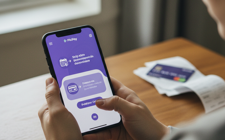 PicPay lança recurso para adiar gastos no cartão e parcelar compras à vista
