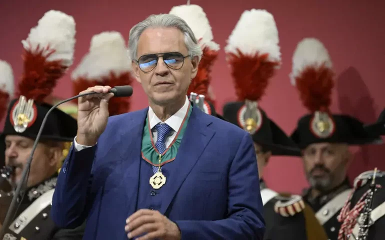 Andrea Bocelli participará do sorteio dos grupos da Copa de 2026