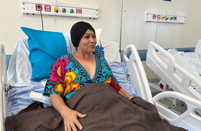 Agricultora encontra alívio para dor após atendimento no Hospital Metropolitano