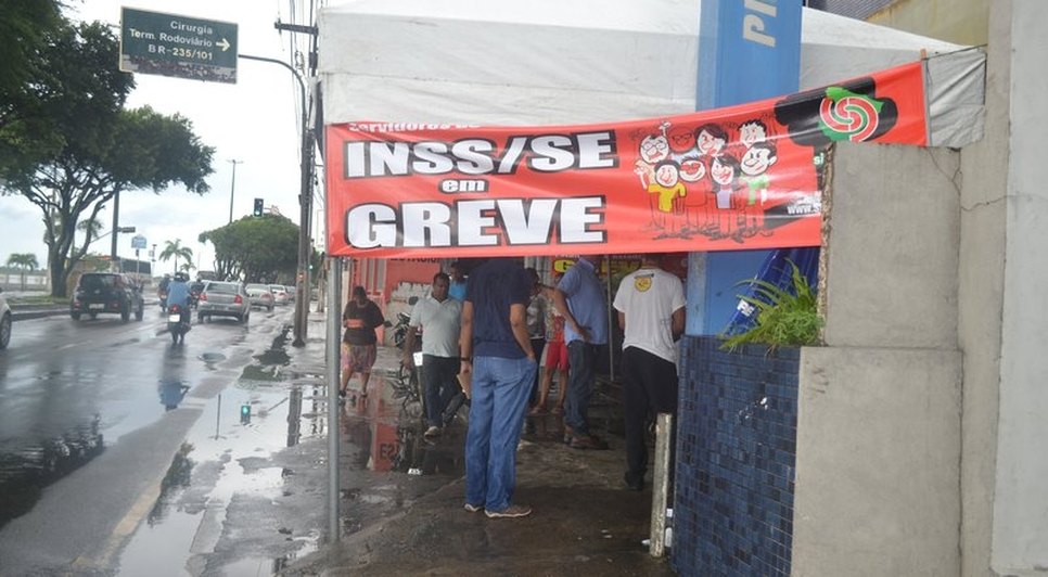 Servidores do INSS em Sergipe aderem à greve nacional / Foto: Foto: Sindiprev/SE