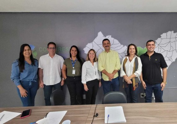 Presidente do Conagreste, Marlan Ferreira, se reúne com Sebrae Alagoas para ajustar plano de ação do Serviço de Inspeção Municipal Consorciado