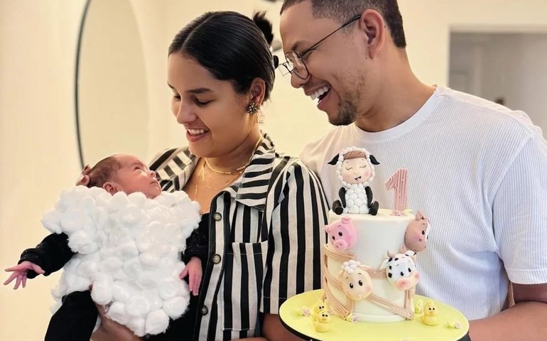 Mulher de Pedro Henrique lembra rotina do cantor gospel com a filha: 'Morrendo de saudade'