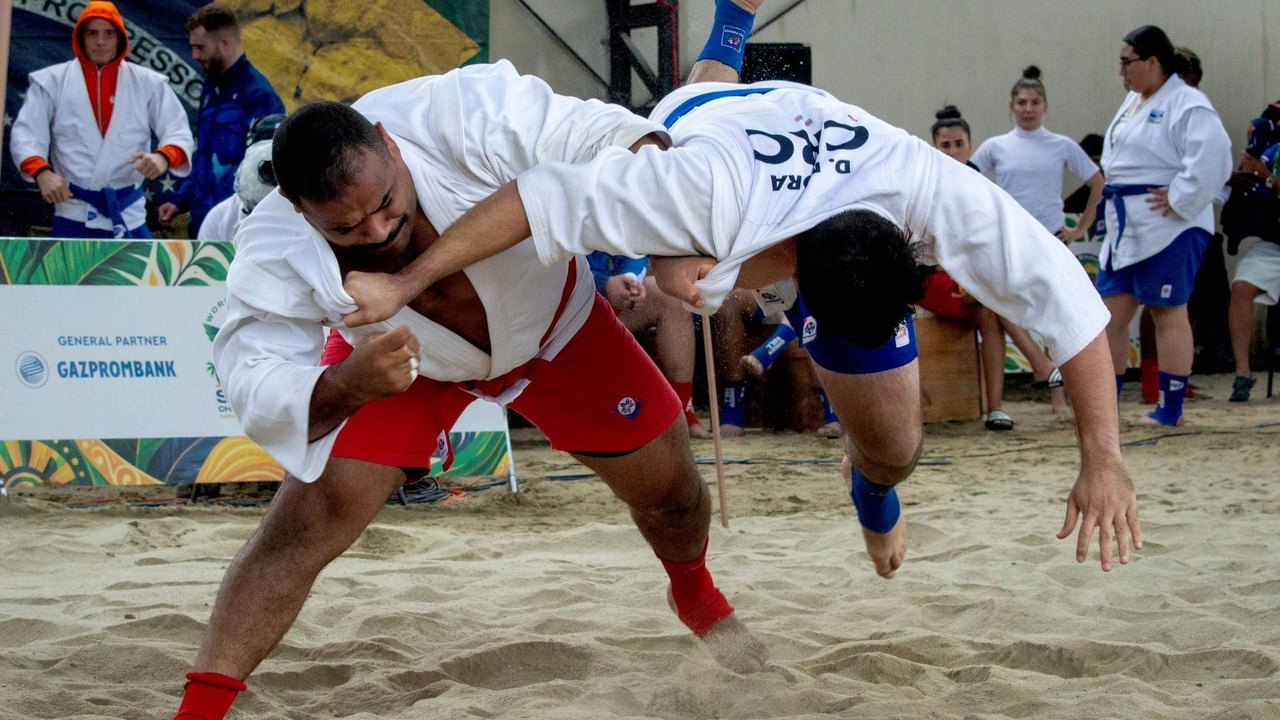 Rússia domina 1º Mundial de Sambo de Praia na América do Sul; Brasil conquista 4 medalhas
